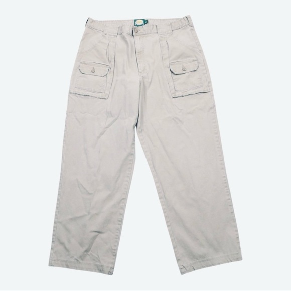 Cabela’s Classic Fit Khaki Cargo Pants Size 46/30 - Picture 1 of 4